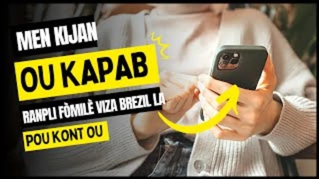 Men kijan ou kapab ranpli fomile kise protokol viza brezil la