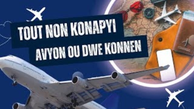 Tout non konpayi avyon ou dwe konnen