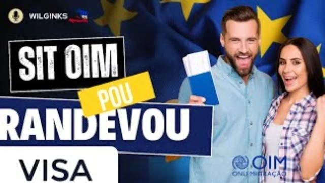 Men kijan ou kapab pran randvou sou sit IOM