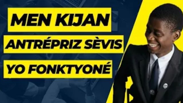 Men kijan antrepriz sèvis yo fonksyone