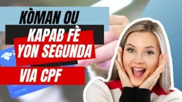 Kòman ou kapab fè yon segunda via cpf